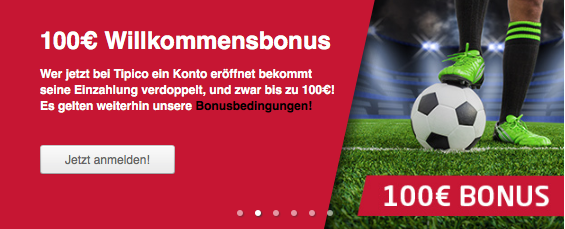Tipico Bonusangebot
