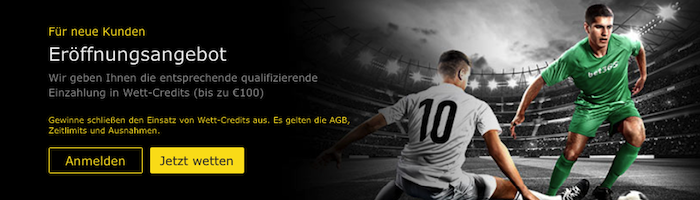 als neukunde bis zu 100 euro wett-credits bei bet365 sichern
