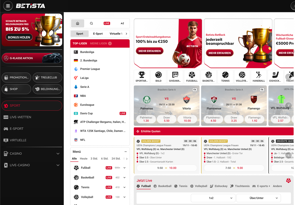 Betista Sportwetten