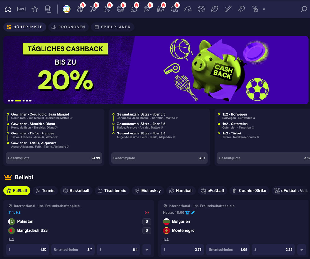 Opabet Sportwetten
