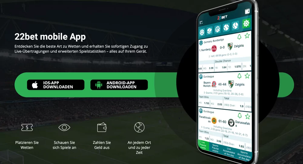 22bet APP